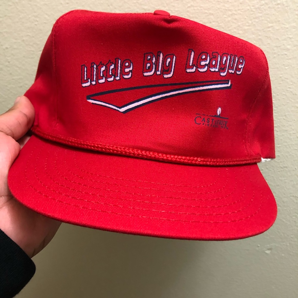Vintage 1993 little big league promo hat
